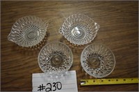 4 candy dishes