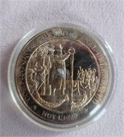 Franklin Mint American History Bronze Coin 1825