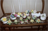 Bone China Flowers Capodimonte England, Germany