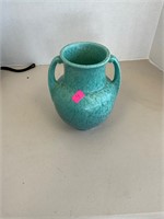 Roseville Tourmaline Turquoise Blue Pottery Vase