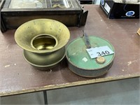VTG. BRASS SPITTOON AND MORE