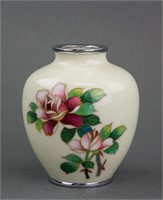 Japanese Porcelain Cloisonne Small Vase