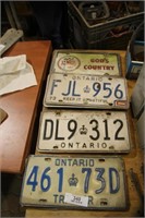 Estate-Assorted License Plates