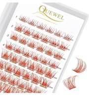 3 packs QUEWEL Colored Cluster Lashes
