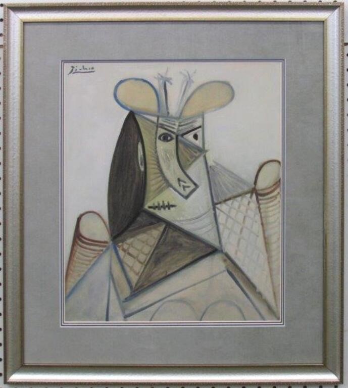 BUSTE DE FEMME GICLEE BY PABLO PICASSO