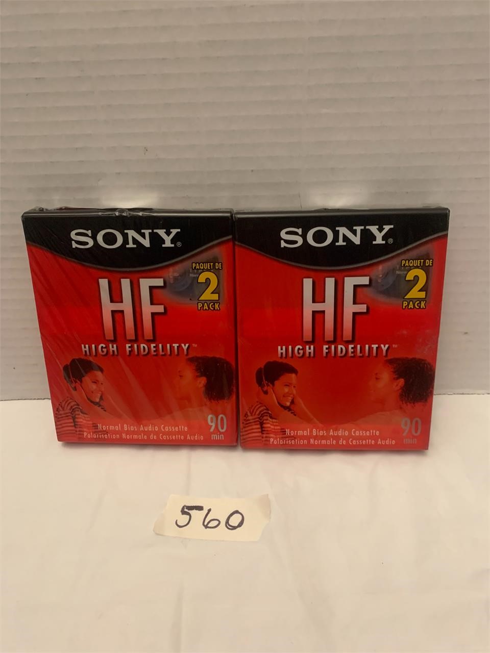Sony HF 2 Pack lot of 2 Sealed New