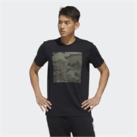 adidas Men's SP M CAMO Box T,S/P,Black/LEGGRN