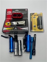Selection of Flashlights, 2- in Factory Packaging,