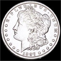 1897-O Morgan Silver Dollar ABOUT UNCIRCULATED