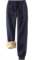 Size M
Warm Sherpa Lined Athletic Sweatpants