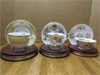 Avon Honor Society Cups and Saucers NO SHIP