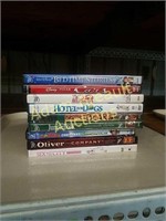 9 assorted DVD movies