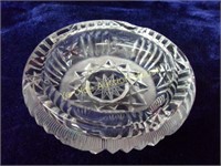 Beautiful Hand Cut Crystal Ashtray