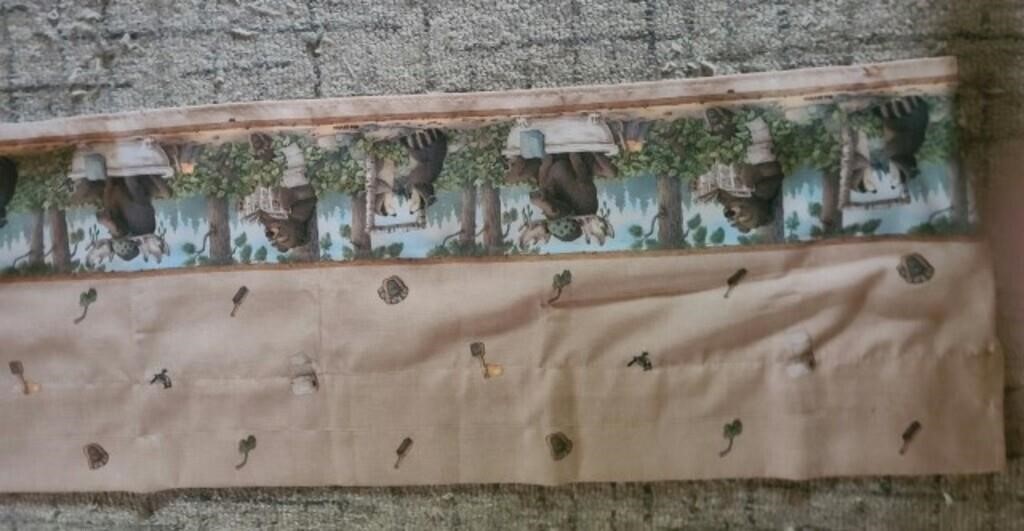 60" Country valance &