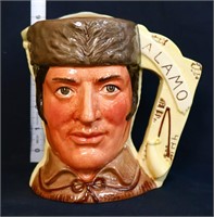 Royal Doulton 6in Davey Crockett mug