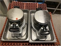 (2) Cuisnart Waffle Makers