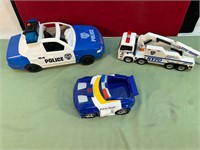 KIDS TOY POLICE CARS & TRUCKS