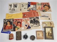 QUICK MAGAZINES, EPHEMERA, STOP WATCH