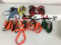 Ratchet tie down straps (10)