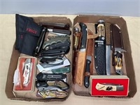 25+ HUNTING & FOLDING KNIVES - USA, IRELAND, JAPAN