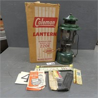 Coleman Camping Lantern Model 220E
