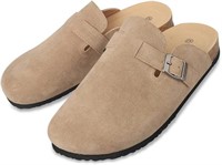 Suede Clogs for Women, 9
