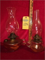 2 Oil Lamps