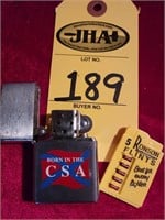 Confederate Zippo Lighter