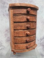 Small Trinket Drawer Cabinet -Solid Wood