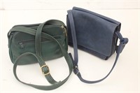 (2) Tignanello LEATHER Shoulder Strap Handbags