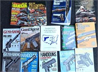 GUN BOOKS MAGAZINES SHOOTERS BIBLE ASSORTED LOT