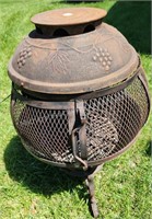 Cast iron Wood Burning Outdoor Fire Pit