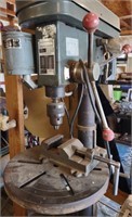 Duracraft 16 Speed Industrial Drill Press & Vise