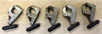 Lot of 5 Kant-Twist 2" Cantilever Clamps