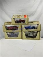 5 Matchbox Models of Yesteryear Y2,6,3,3,3