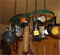 Kitchen Utensil Hanging Rack with Contents