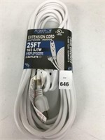 POWERON 25FT EXTENSION CORD