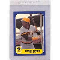 1986 Fleer Update Barry Bonds Rookie
