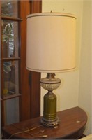 34" Brass Lamp