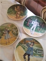 WIZARD OF OZ COLLECTION PLATES-- KNOWLES