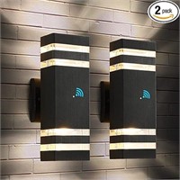 tewei Dusk to Dawn Outdoor Wall Lights Fixture, Up