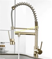 MI.ELITE $154 Retail Kitchen Sink Faucet, Spring