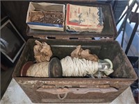 Ammo box full of fishing items