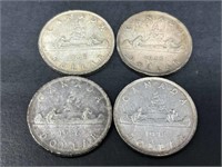 Four Canadian Dollars (1935 Silver Jubilee)