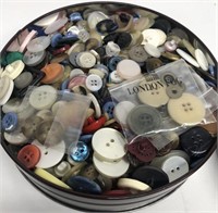 Can of buttons