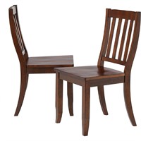 Set of 2 Sunset Schoolhouse Chair in Chestnut