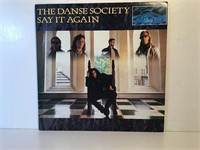 THE DANSE SOCIETY SAY IT AGAIN VINYL RECORD LP