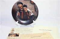 Norman Rockwell Plate: "The Music Maker"