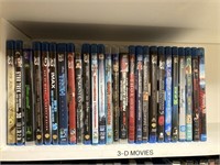 Lot of DVD Movies 1 (3D)