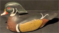 Vintage "George Chuley" Hand Carved & Painted Duck